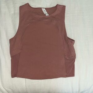 Lululemon Nulu and Mesh Yoga Tank